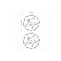 ARMY YILDIZ KURU KAFA 13 X 13 cm NİKELAJ STİCKER 2 Lİ