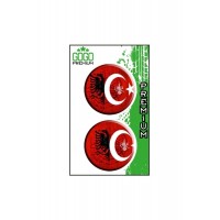 BAYRAK 2 (5X5 cm) İKİLİ DAMLA ETİKET
