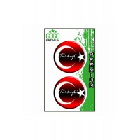 BAYRAK 4 (5X5 cm) İKİLİ DAMLA ETİKET