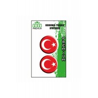 BAYRAK KORUMA TAKOZU İKİLİ DAMLA STİCKER