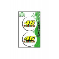 46 2 (5X5 cm) İKİLİ DAMLA ETİKET