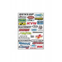 A4 STİCKER 005 TEK PAKET ÇOKLU STİCKER