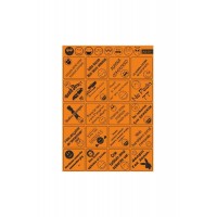 A4 STİCKER 011 TEK PAKET ÇOKLU STİCKER