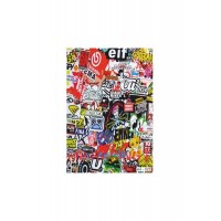 A4 STİCKER 023 TEK PAKET ÇOKLU STİCKER