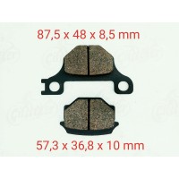 150 X-TREME ARKA FREN DİSK BALATASI