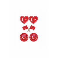 A5 STİCKER 064 TEK PAKET ÇOKLU STİCKER